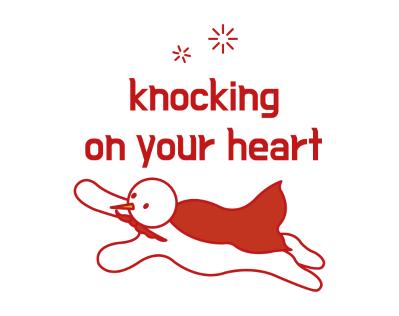 Knocking on your heart, snowman flies.