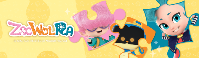 Icon Pictures Co., Ltd with the help of Gwangju Information and Culture Industry Promotion Agency's "2020 Project to Support the Operation of Cultural Contents Planning and Creation Studio" Pilot Content Production Support Project started ‘Zacwolra’ a comic adventure which is unique, ingenious, colorful and imaginative world animation with the main theme of room escape.