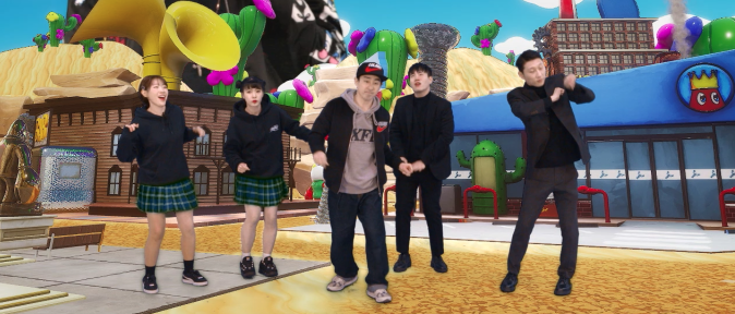 Virtual Museum : Virtual Art video by Virtual production