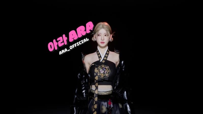 virtual fashion model 'ARA' - [HANBOK]