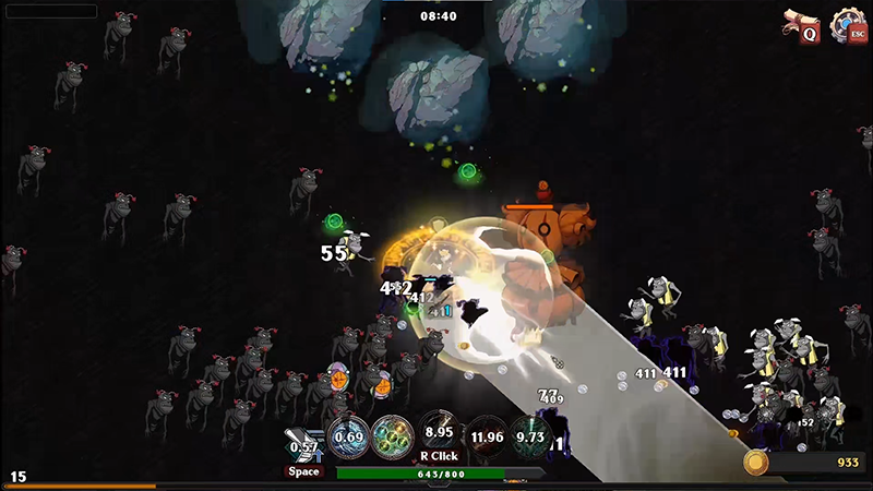 Dungeon gameplay screenshot 2