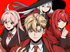 <The Extra's Academy Survival Guide> Character poster
