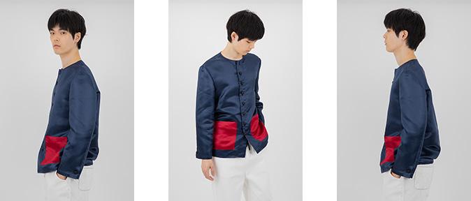 A simple jacket that lets you feel Korean sensibility