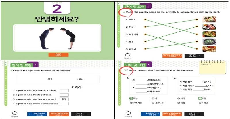 Interactive Online Workbook Content