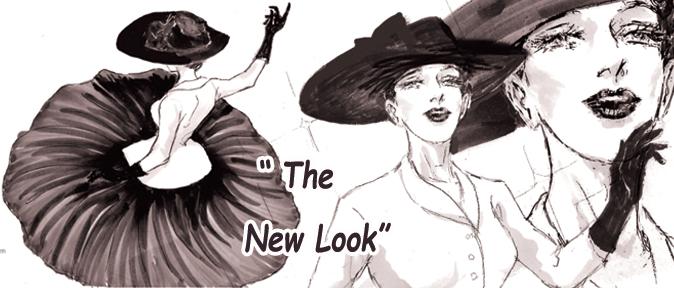 New look fashion show scene image in cartoon