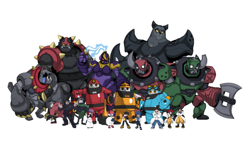 Golden Panda Characters