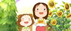 Julie and Polly's heartwarming story with full watercolor