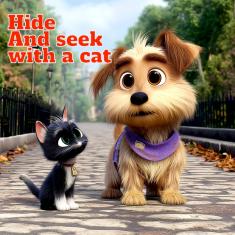 Hide ans seek with a cat 