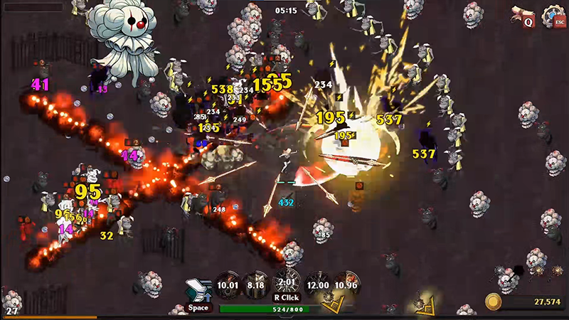 Dungeon gameplay screenshot 1
