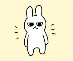The representative character of Cafe Annecy is Cheol Puduk Rabbit.