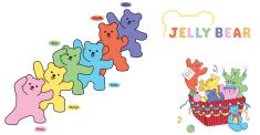 Lucky jelly bears in six bright, pastel colors that bring comfort and joy to those tired of everyday life.