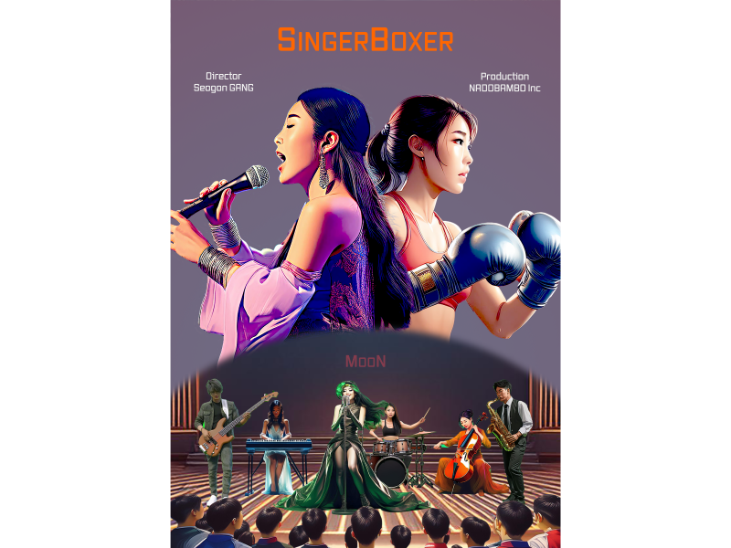 A poster of the SingerBoxer