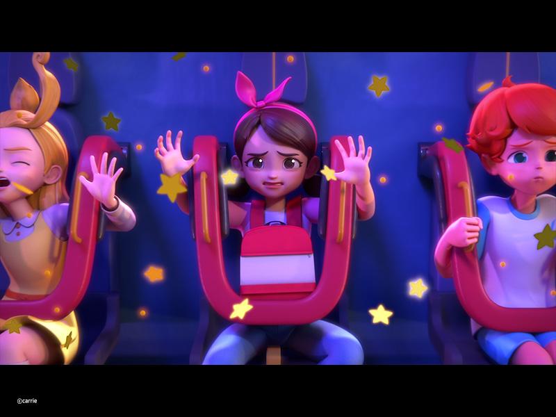 A Still Cut from Carrie and Super Kola