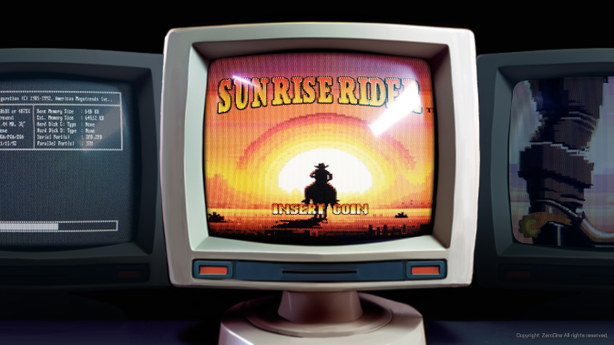 When the protagonist acquires a Game cartridge — the main weapon — a retro game homage video plays, delivering an immersive narrative experience.