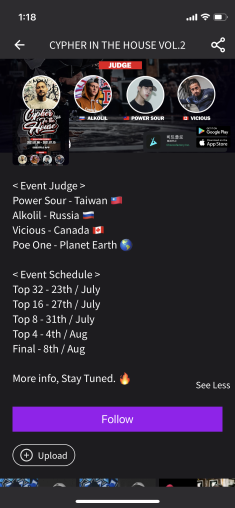 Venue main page
