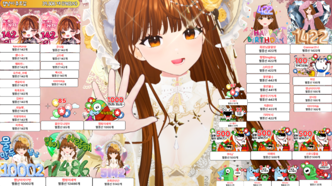 Virtual Idol Girl One's No. 1 member, Rapja's fandom