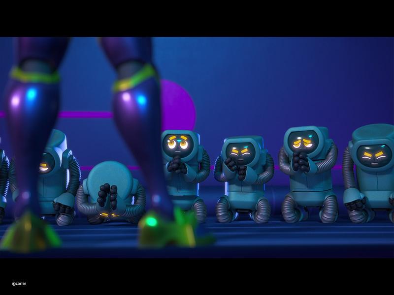 A Still Cut from Carrie and Super Kola