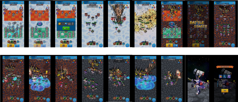 Space Merge War game screenshot 07