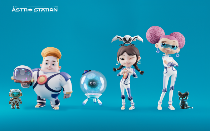 Astro Station representative characters
