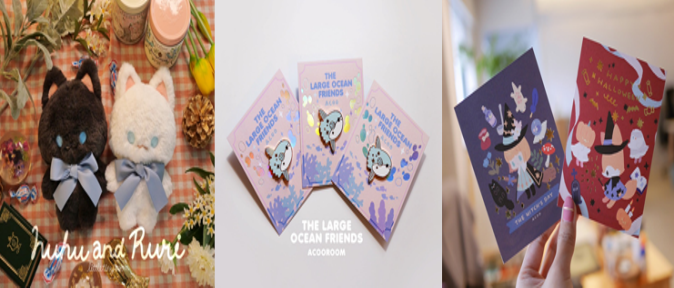Various character goods