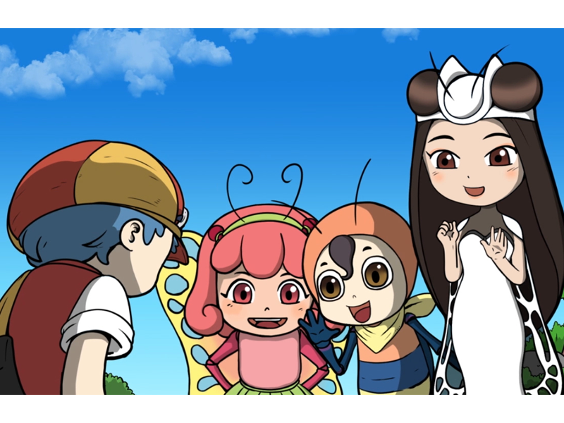 "Production of the webtoon animation series based on the 'Bugs Adventure' natural science learning comic series aims to strengthen the competitiveness of future animation series projects and outlines plans for the development of new webtoon animation series."