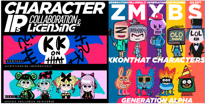 Characters consisted of Alpha kids to the Old Generation