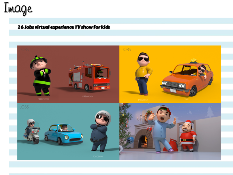 a still-cut of images from various occupations