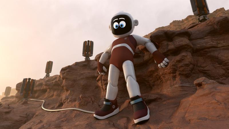 As Mono is humanity’s last hope and because he will take on tasks that are very dangerous, the creators have programmed fear as the base code in order to protect Mono, making him somewhat over cautious and timid