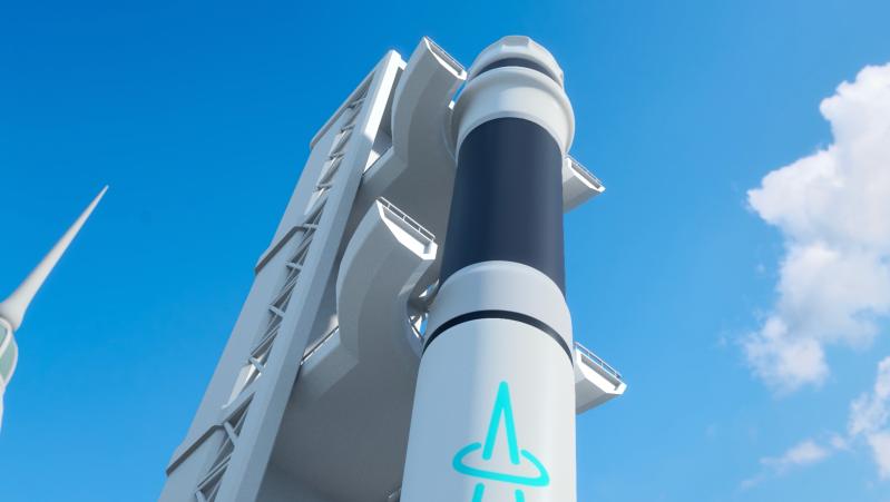 spaceship launch pad