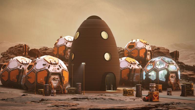 Mono eventually builds up his home and research facilities.