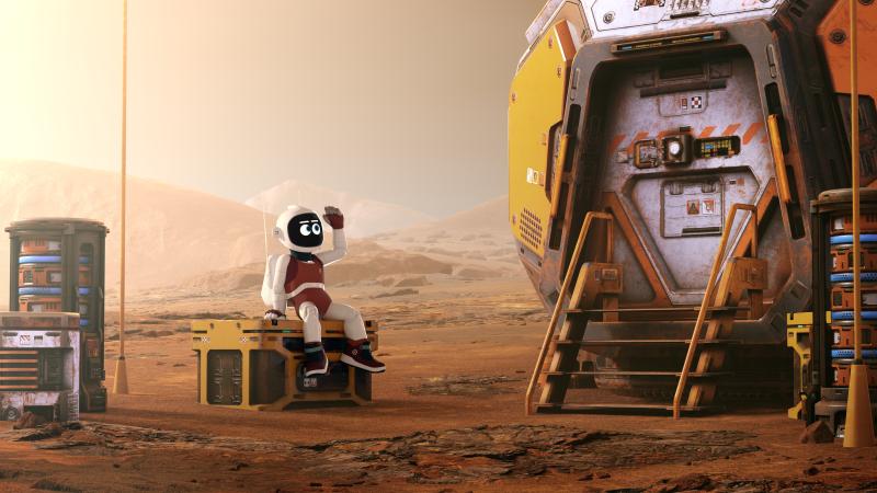Mono begins his mission, starting with setting up the research base.