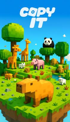 A location-based 3D sandbox game using computer vision and generative AI