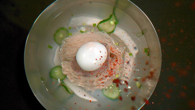 Pyeongyang naengmyeon( Korean Cold Noodle )