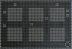 Iinitial screen of Hunting Game applied to a multi-line tactile display