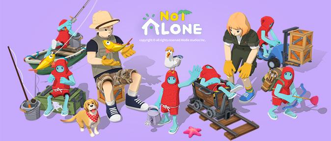 Characters from "NOT ALONE"