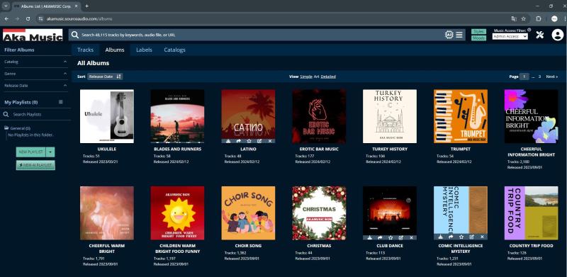 Albums uploaded to SourceAudio