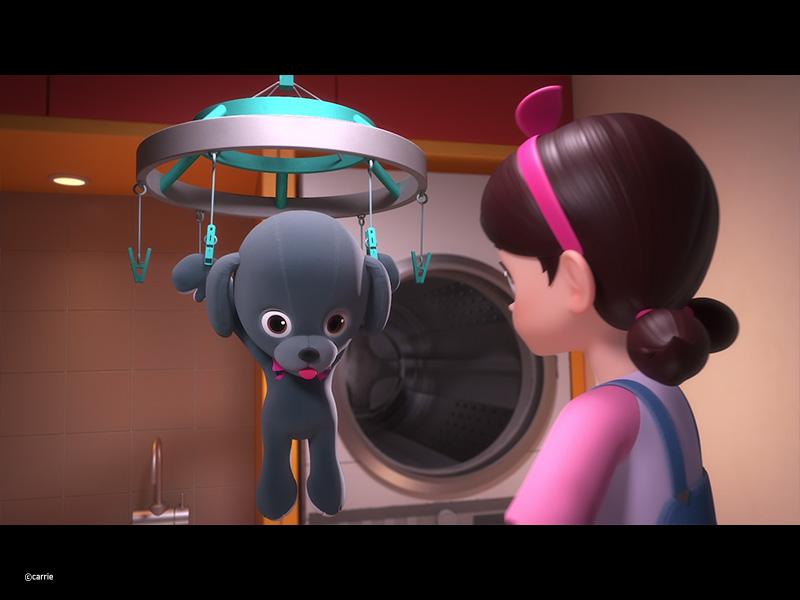 A Still Cut from Carrie and Super Kola