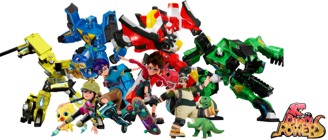 DINO POWERS, MAIN CHARACTER