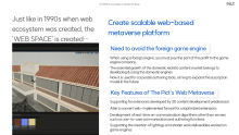 Web Metaverse Flatform