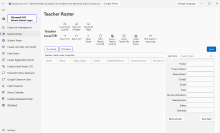 Teacher Roster
