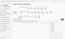Create an integrated account