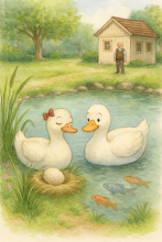 Albert closed his eyes, dazzled by the sight of Victoria.